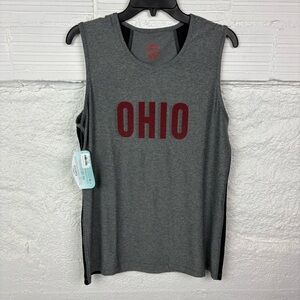 NWT BEND Gray Sleeveless OHIO breathable active workout Top size 2X